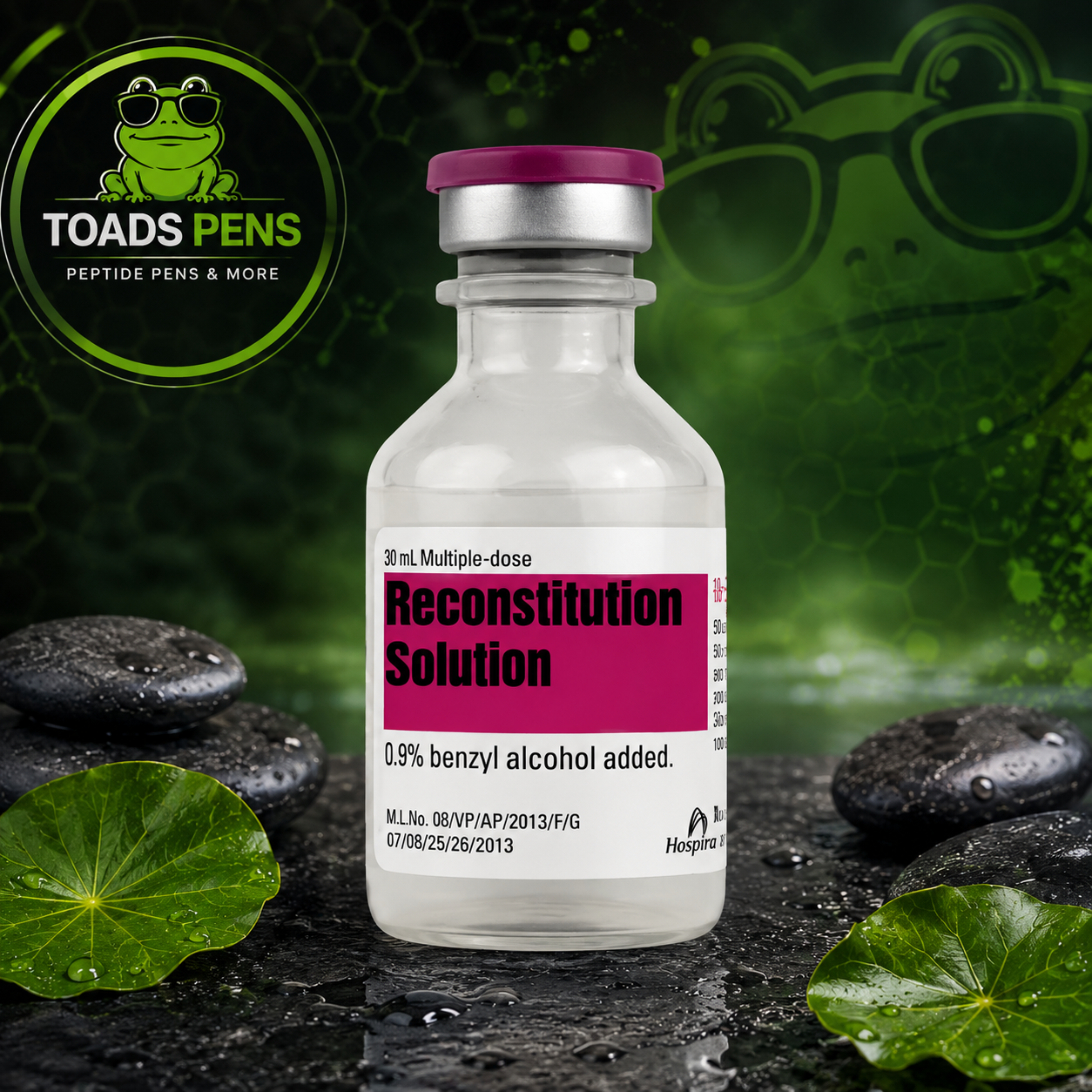 Hospira Bacteriostatic Water 30 mL – Toads Pens