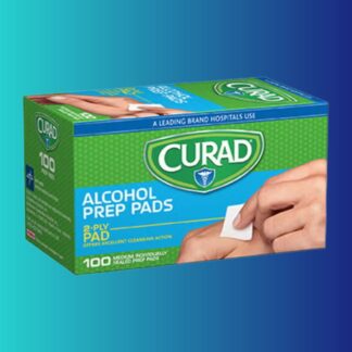 Alcohol Prep Pads (100ct box)