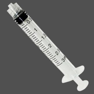 Luer Lock Syringes, 3ml (5-Pack)