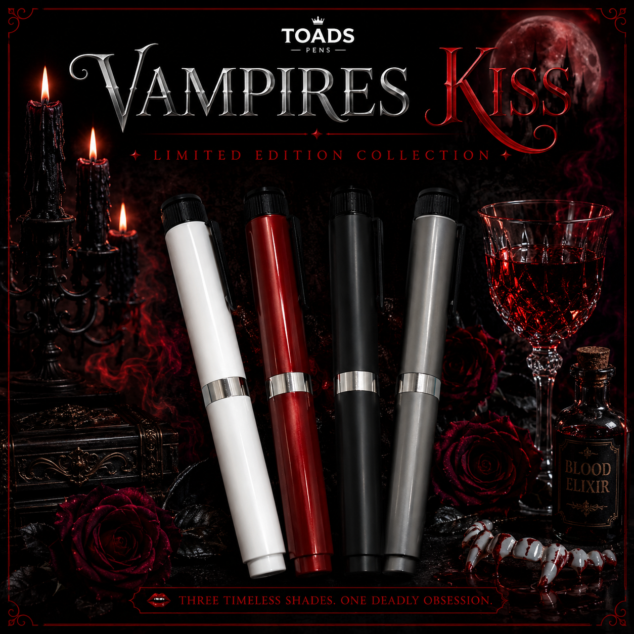 Vampire's Kiss Pen Collection | Toads Pens